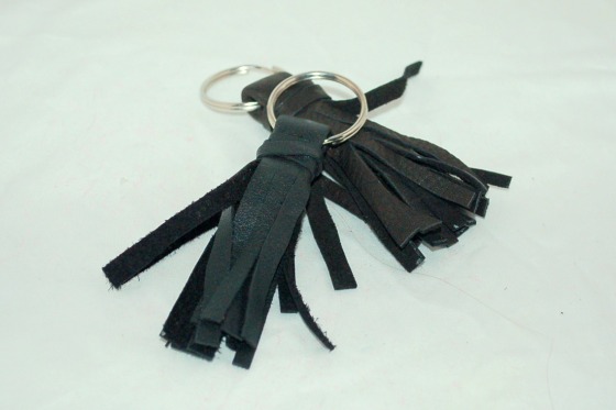 leather key chain DIY