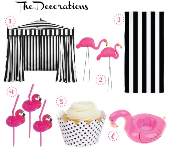 Flamingo-Decorations